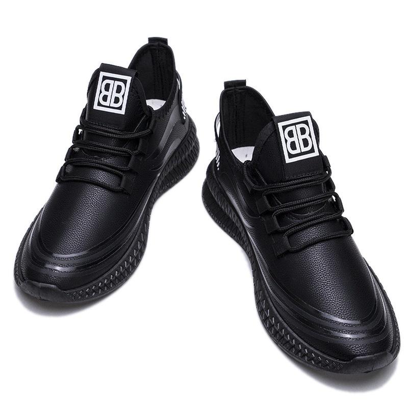 Hombres PU Zapatos deportivos de cuero Nuevas zapatillas para caminar  Zapatillas deportivas Zapatillas deportivas Zapatos impermeables comprar a  buen precio — entrega gratuita, reseñas reales con fotos — Joom