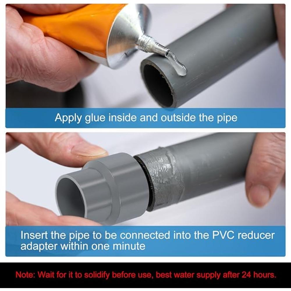 20/25/32/40/50mm Gartenbewässerungsschlauchfittings PVC Gerade Reduzierstücke Wasserrohr Aquariumadapter