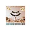 Birthday Decoration Balloons, Confetti Balloon Set, Ornaments for Birthday Parties, HAPPY BIRTHDAY Celebrations, and Events (Black)