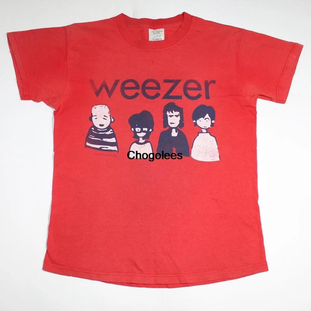 2000 Weezer shirt American rock band shirt Alternative rock Pop rock Men039s size Unisex T-Shirt XL