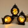 Halloween Decorative Wind Cross Border Retro Round Handheld Horselight