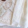 Girls' Summer Lace Short Sleeve Dress - Style EX767