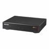 BUFFALO 10GbE/2.5GbE Compatible Metal Housing AC Power Supply 6 Ports Black Switching Hub LXW-10G2/2G4