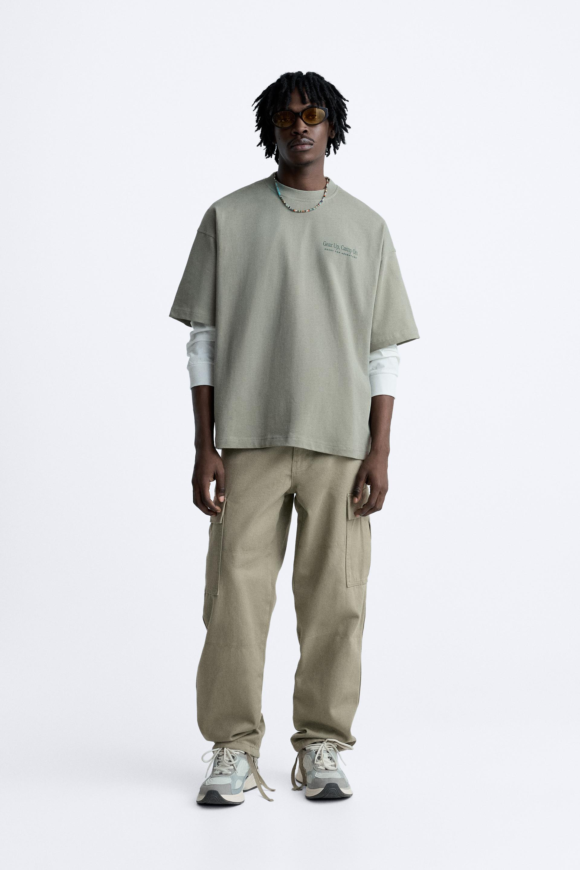 

ФУТБОЛКА С КОНТРАСТНЫМ ПРИНТОМ