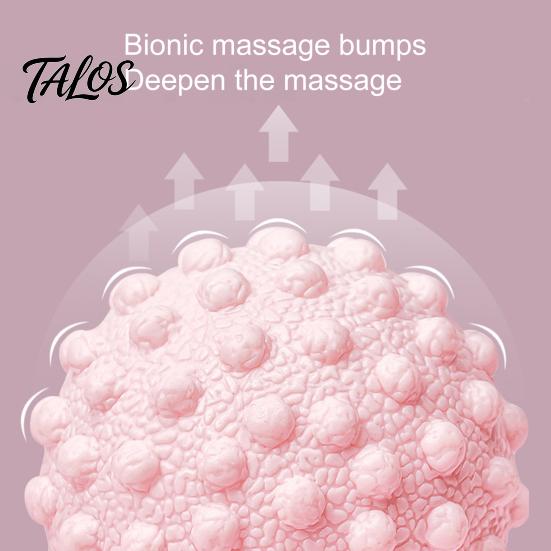 Portable Massage Ball Hard with Nubs Spiked Hedgehog Foot Hand Back Pain And Inflammation Reducer Muscle Plantar Fasciitis Myofascial Relaxation
