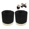 Aug. 2 PCS 70Mm Dust Shoe Brush,1M Length CNC Vacuum Brush,Vacuum Cleaner Engraving Machine Dust Cover For CNC Router Spindle