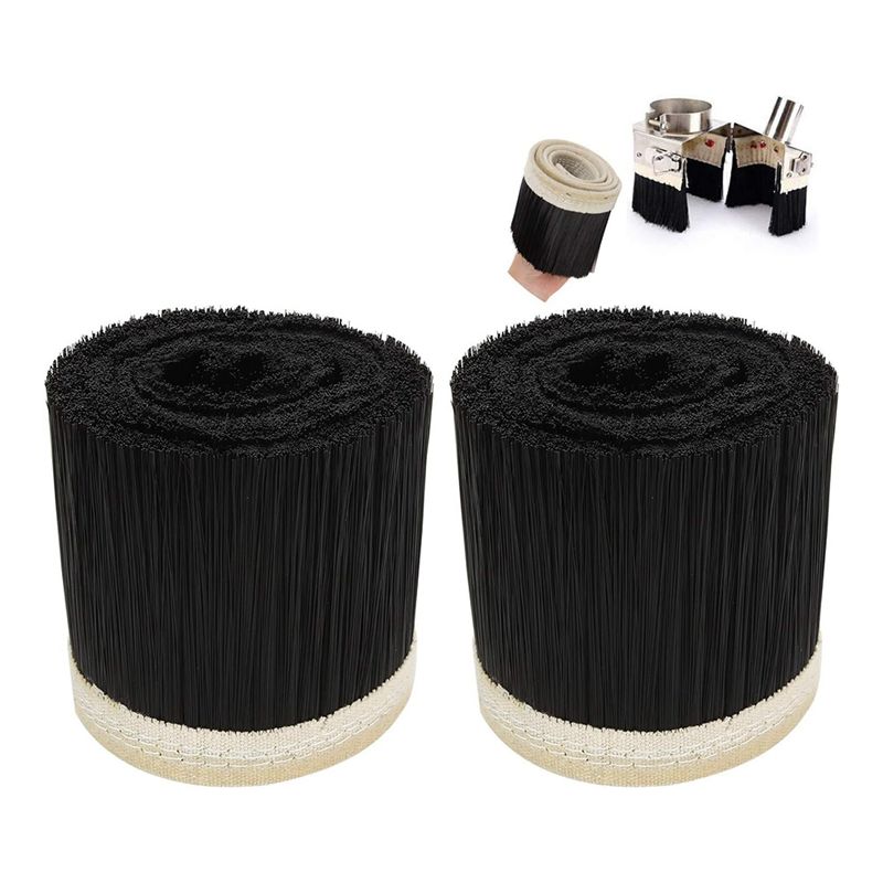Aug. 2 PCS 70Mm Dust Shoe Brush,1M Length CNC Vacuum Brush,Vacuum Cleaner Engraving Machine Dust Cover For CNC Router Spindle
