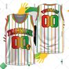 Custom Name Basketball Jersey Shirts Team Uniform Sprotswear Graffiti Vintage 3DPrint Summer Streetwear Sleeveless Tank Top Vest