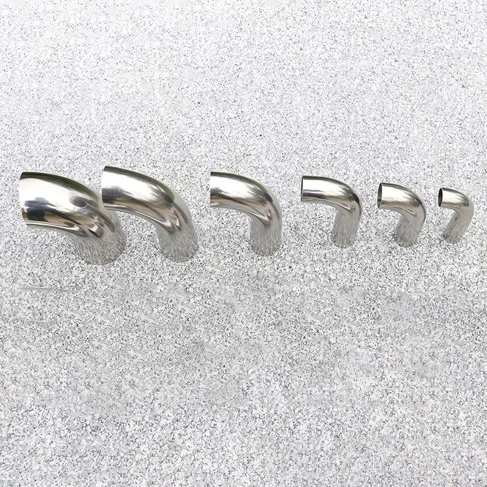 32/38/51MM Stainless Steel Exhaust Elbow, 90 Degree Bend, Thin Pipe Design, Improved Horsepower and Torque Output