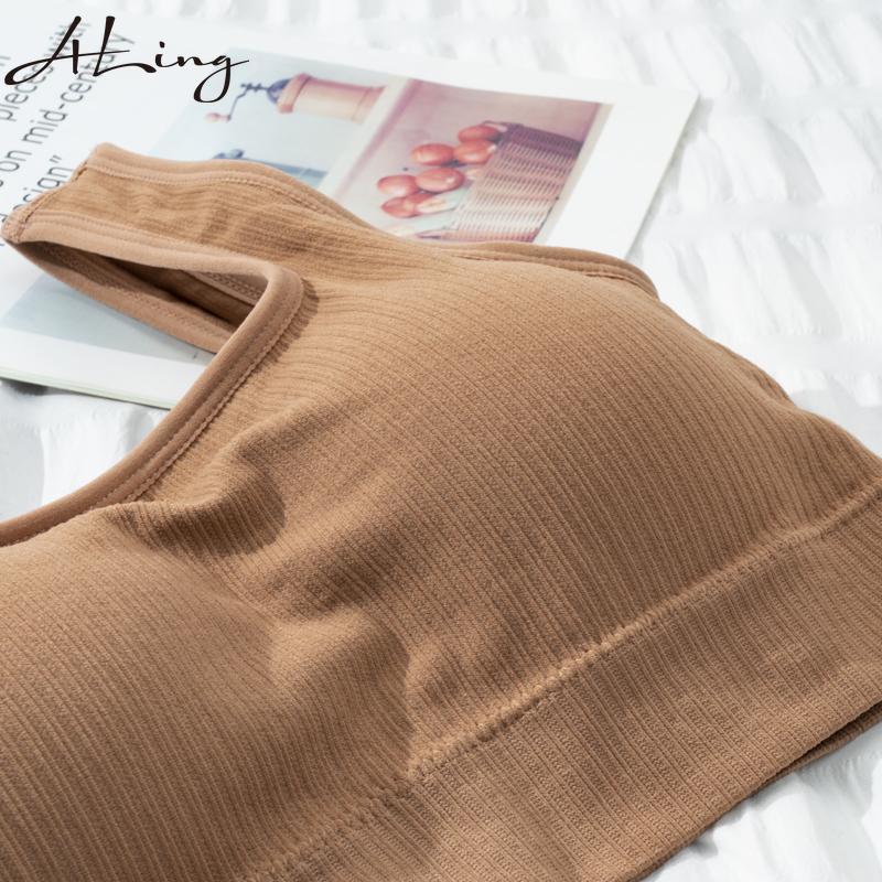 Frauen Tank Top Sexy Crop Tops Leibchen Massage Pad Unterwäsche Weibliche Crop Top Backless Ärmel Intimate Dessous Femme