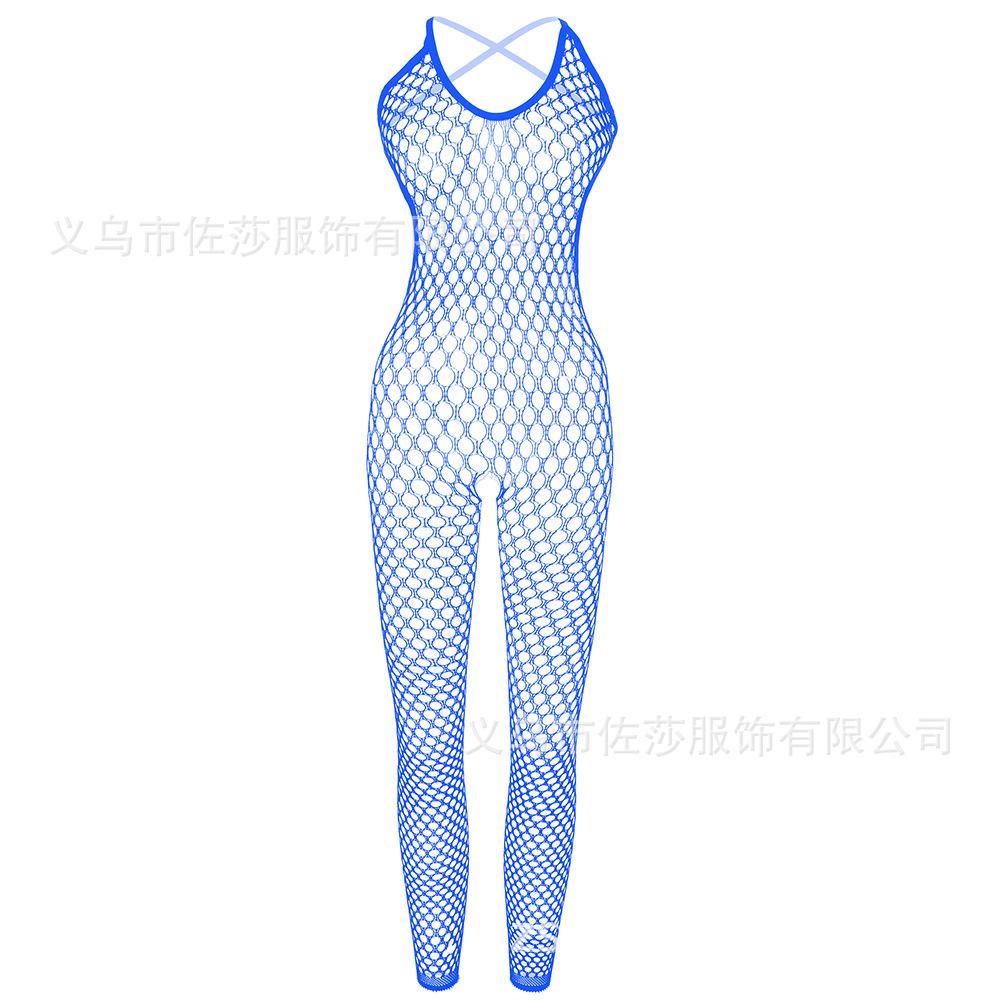 Sexy Lingerie Rose Lace Pajamas Sexy Perspective Hollow Sexy Mesh