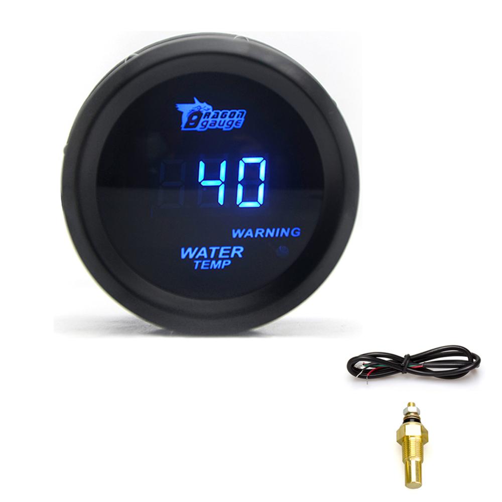 2" 52mm Digitaler Turbo-Ladedruckmesser PSI BAR Wassertemperatur Öltemperatur Öldruckmesser Drehzahlmesser RPM Messgerät Voltmeter EGT ARF Messgerät für Auto