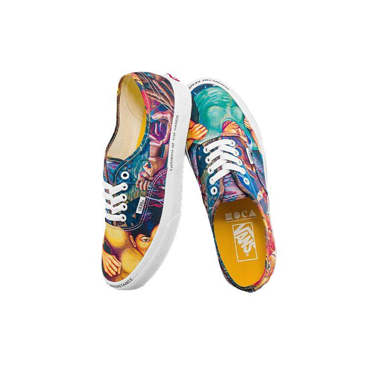 MOCA X Vans Authentic Judy Baca: Triumph of the Hearts Unisex Sneakers Multi-Color VN0A5KRDYQ8