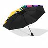 1pc Sturdy 8-Bone Auto Umbrella, Axolotl Umbrella, Digital Printed, Foldable Umbrella for On-the-Go Outdoor Use