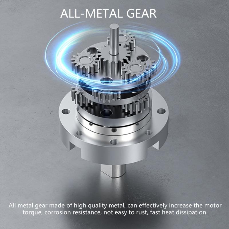 Low Noise 24V 8RPM Reduction Motor Planetary Gear Low Speed Motor Forward And Reverse Adjustable Speed Motor Enduring