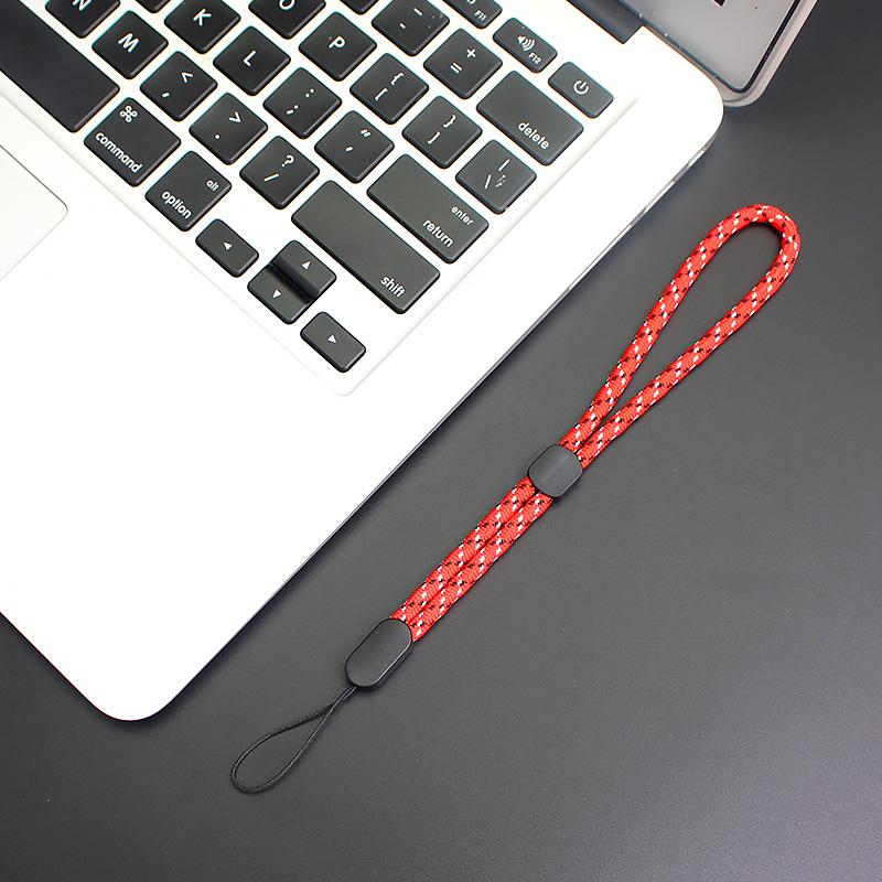 Adjustable Hand Wrist Lanyard Strap String For Mobile Phone Keys Keychains Anti-lost Lanyard