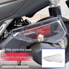 Zontes 150X/150V Air Filter Cover: Transparent Carbon Fiber Texture, Easy Installation