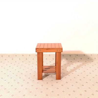 Nanzhu Small Stool, Made of Bamboo Products, Sturdy and Durable, Suitable for Outdoor, Courtyard, and Shoe Changing Occasions,