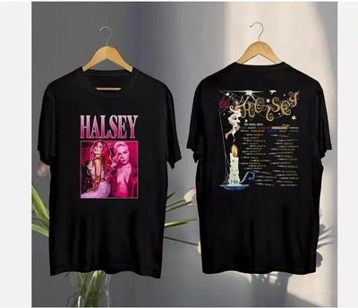 NEW!!! Halsey Concert Graphic Tee, Halsey For My Last Trick The Tour 2025 Shirt