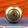 Brass Cube Six-Sided Rotation Spherical Hand Spinner Chinese Style Stress Relief Toys Adult Antistress Fidget Toy