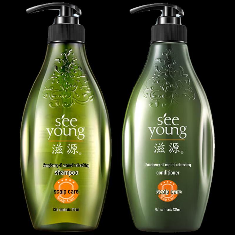 

Seeyoung Soapberry Oil Control Shampoo & Conditioner Set
