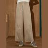 COOLHUT Women's Khaki Loose Straight-Leg Casual Pants