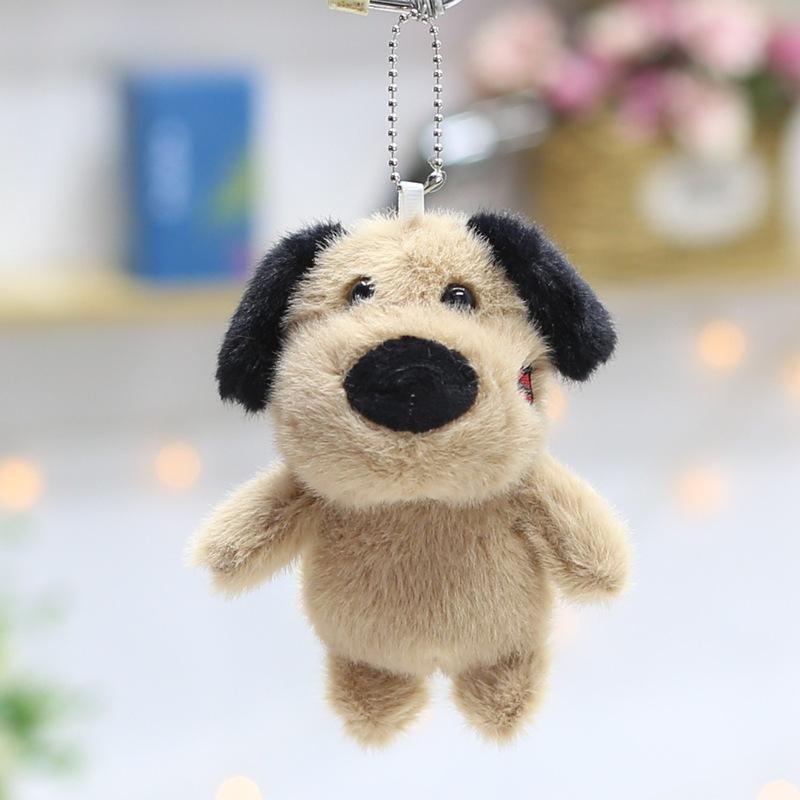 Cute Cute Puppy Pendant Plush Toy Doll Bag Hanging Ornament Doll Keychain Rag Doll
