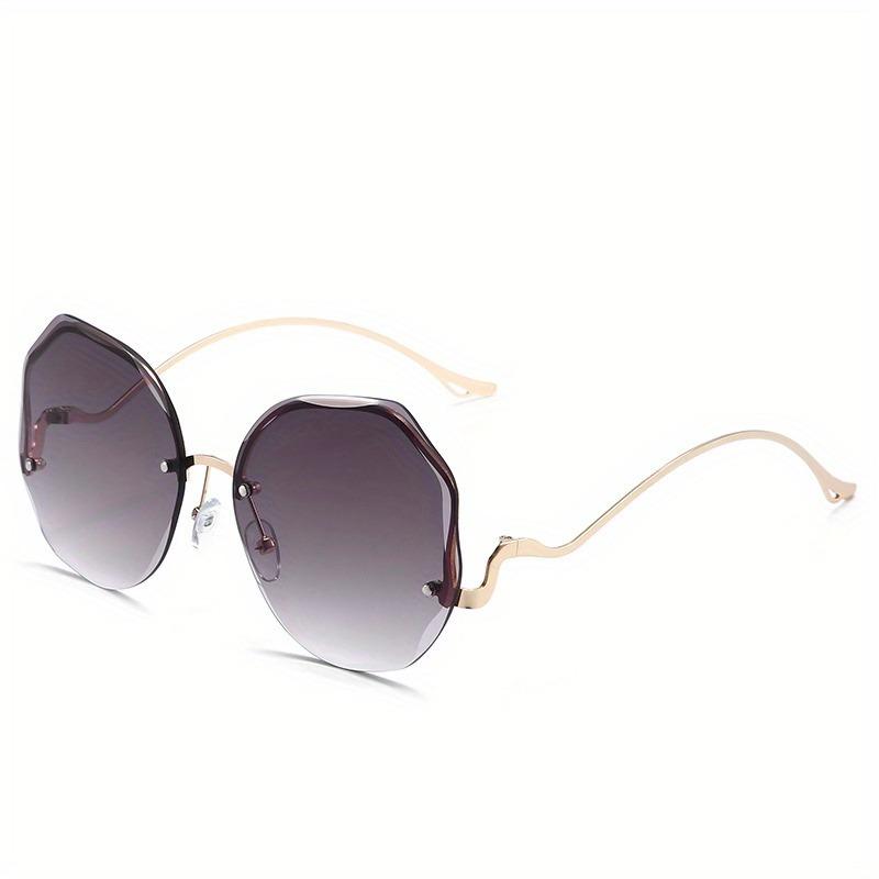Trendy Frameless Polygon Eyewear for Men Women Unisex Perfect Party Accessories Fashion Statement
