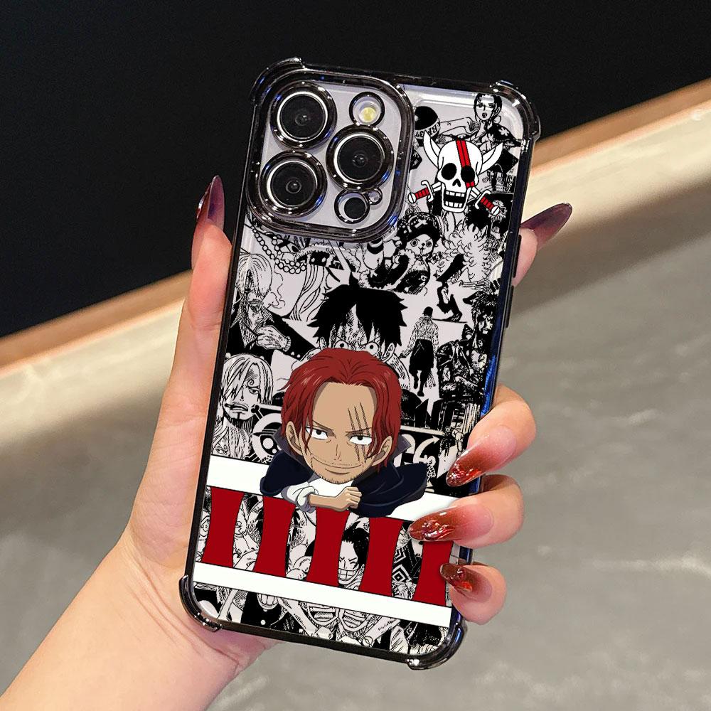 Cool Anime Luffys Zoro Plating Phone Case For Xiaomi 15T 15 14 13 Poco M7 F7 F4 F5 X7 X6 X5 X3 Pro Ultra 4G 5G Anti Fall Airbag