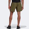 Adidas Casual Shorts Men's Dark Olive Green Thin HC6856