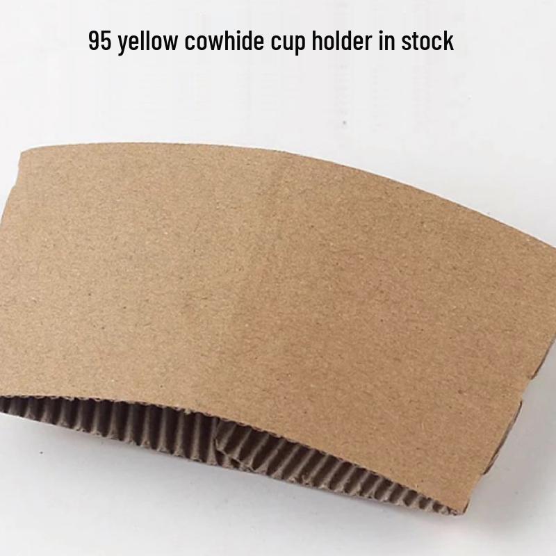 Xiao Yue Ya Disposable Kraft Paper Cup Sleeves