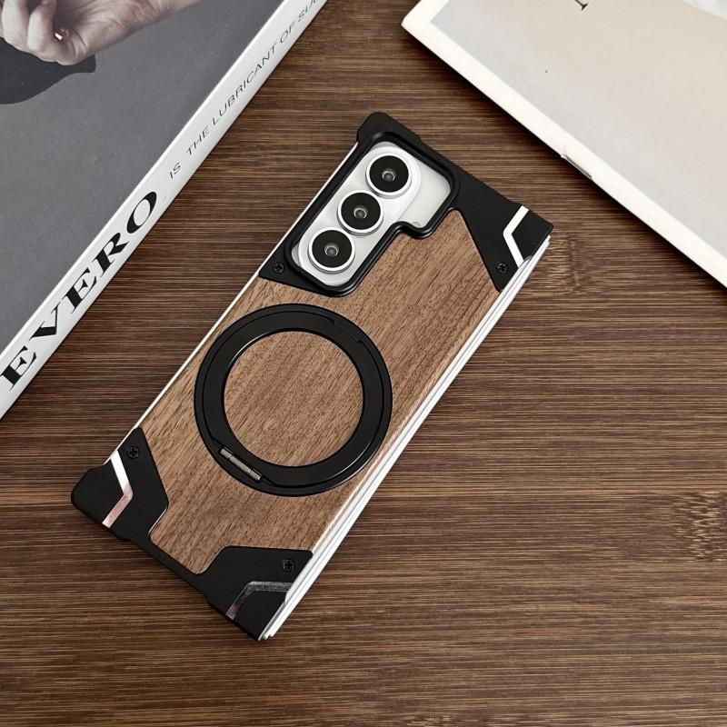 Phone Case Galaxy Z Fold8 Ultra Fold7 Metal Magnetic Stand Anti-Scratch Shockproof Heat Dissipation