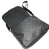 LOUIS VUITTON Damier Grafitte Daniel GM Shoulder Bag leather black unisex N58033 Used