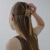 Dieuamour Golden Wave Mini Hair Clip Claw Pin