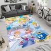 Tappeto con motivo fiabesco di Cenerentola, adatto per soggiorno, camera da letto, comodino, bagno, antiscivolo, adatto per bambina'