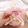 Sakura Elf 10cm Cotton Doll Clothes Dress with Wing Doll Clothes Outfit Creative Pink Doll Dress Up Set Children's Gift
