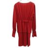MM6 Maison Margiela Made In Italy Long Sleeve One Piece 40 Red Women Used