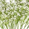 10 Branches (Pcs) Gypsophila Baby Breath Artificial Flower Bouquet, Approx. 900 Beautiful White Flowers for Wedding Bridal Party Home Floral