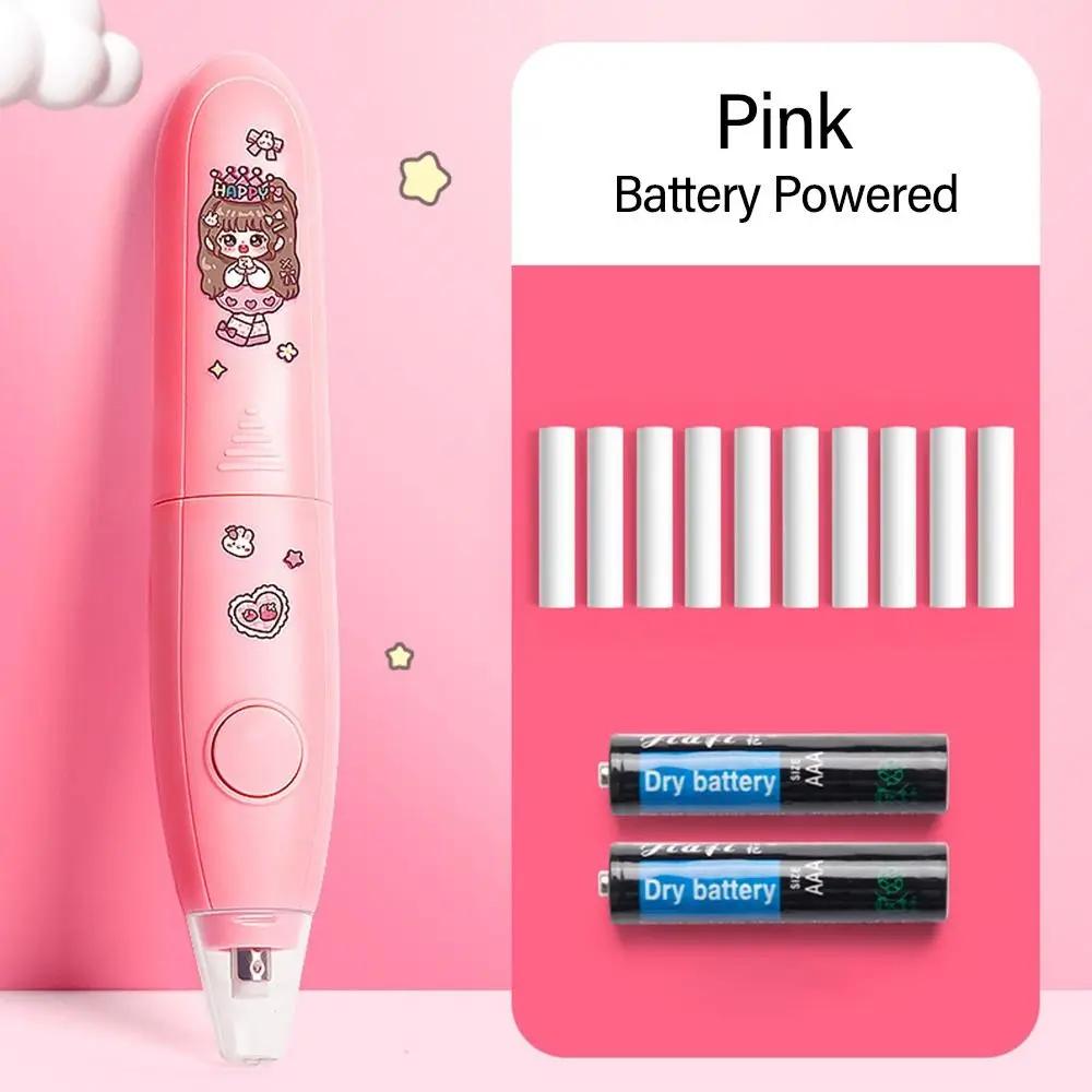 Cartoon For Sketch Writing Drawing Gift Rechargeable/Battery Powered Automatic Pencil Eraser Correction Tools Electric Eraser