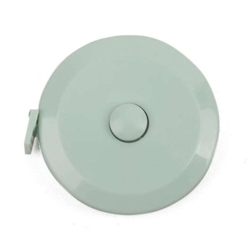 2PCS 1.5m Small Tape Measure Portable Student Soft Leather Three Measurement Clothes Automatic Recycling
