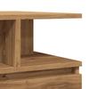 Konferenční stolek, dub artisan 90x49x45 cm, materiál na bázi dřeva