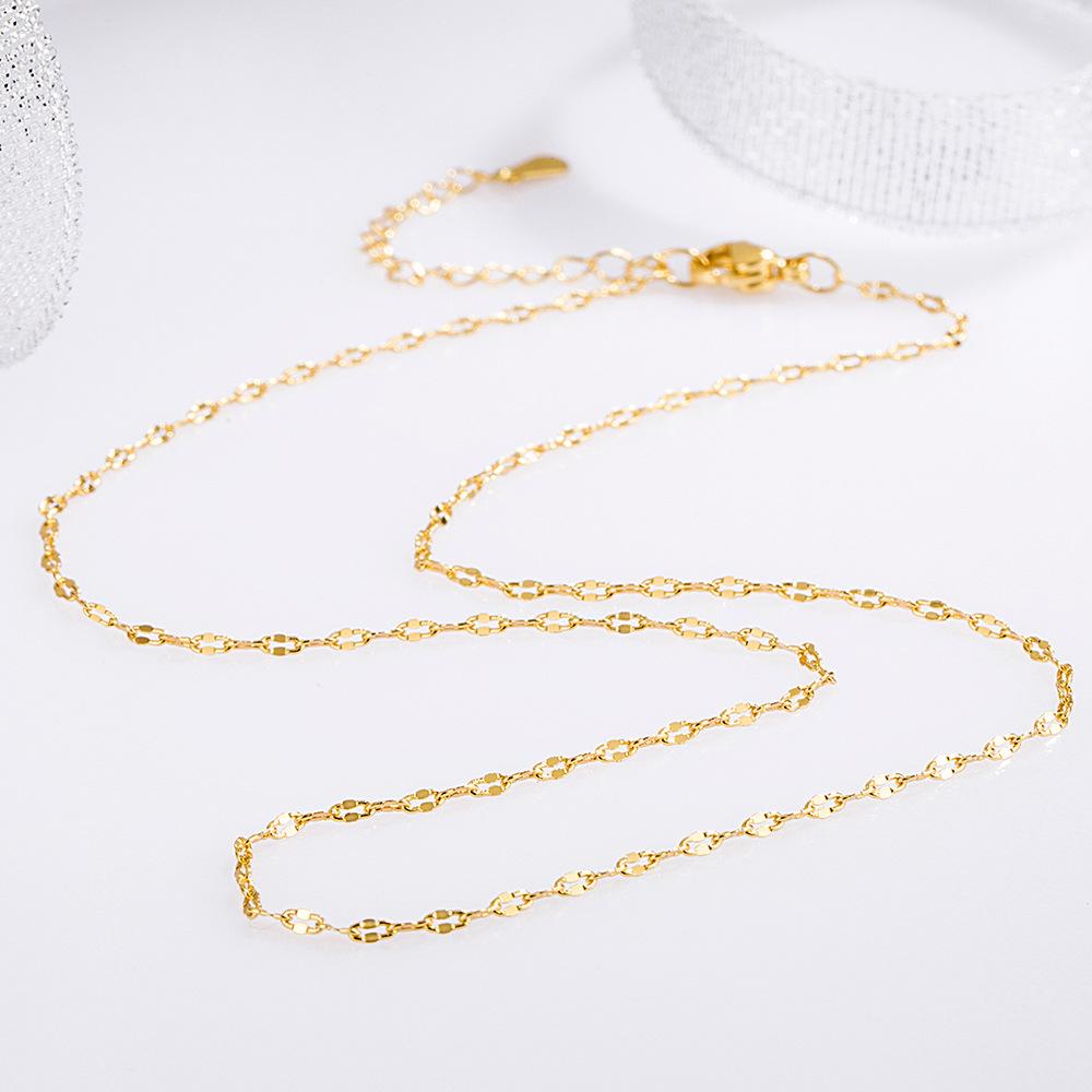 

Weihua Женская цепочка для губ Регулируемая длина Простая премиальная цепочка-колье Цепочка для ключицы