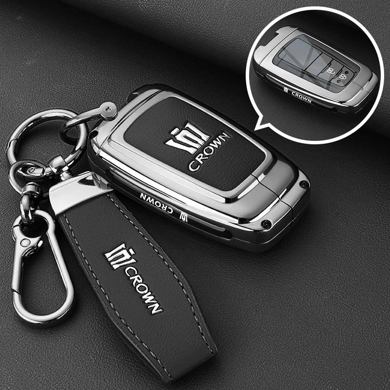 ANW1 2024 Toyota Crown Land Cruiser Key Set 14th Generation Special Product 13 Luxury Edition Automotive Parts 12 Buckle Case for Men