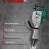 Deshuo 95 High-Power Industrial Demolition Hammer for Concrete and Cement, Heavy-Duty 65.