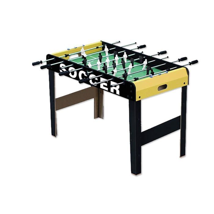 Professioneller Tischfußball - JUGATOYS - 117x61x82 cm - Mehrfarbig - 2 Mini-Bälle inklusive - Torzähler