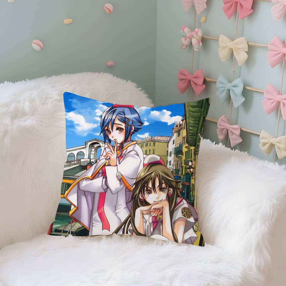 ARIA The ORIGINATION Anime Pillow Case Throw Pillow Cover Nordic Vintage Style Cushion Covers Home Living Room Sofa Couch Seat