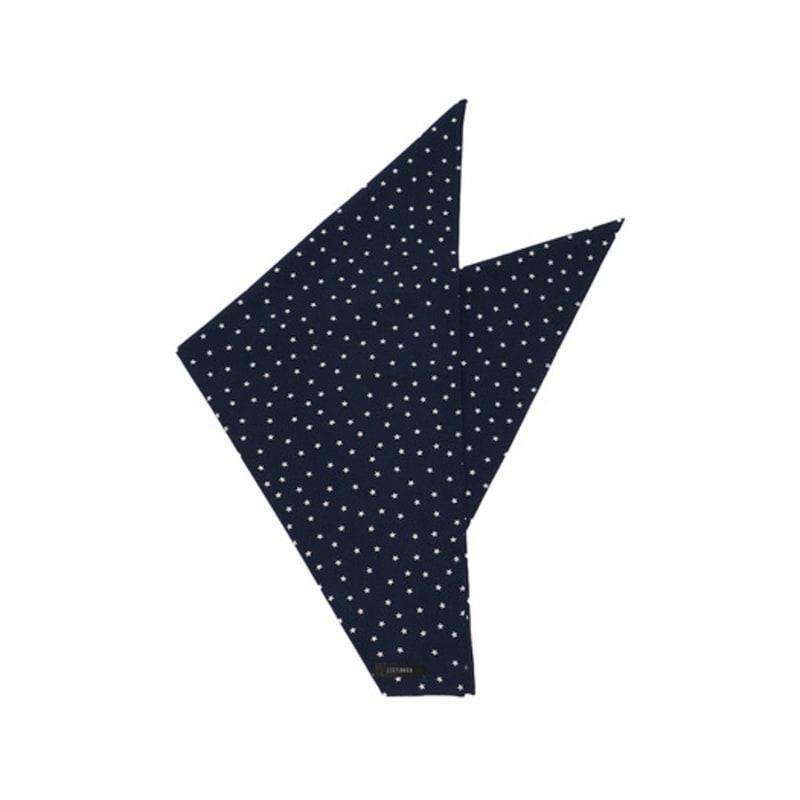 COOKEESEE Stern Quadratischer Schal (Marine)