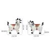 Ceramic Sheep Ornament Wine Cabinet Twelve Zodiac Sheep Porcelain Home Living Room Decoration Crafts