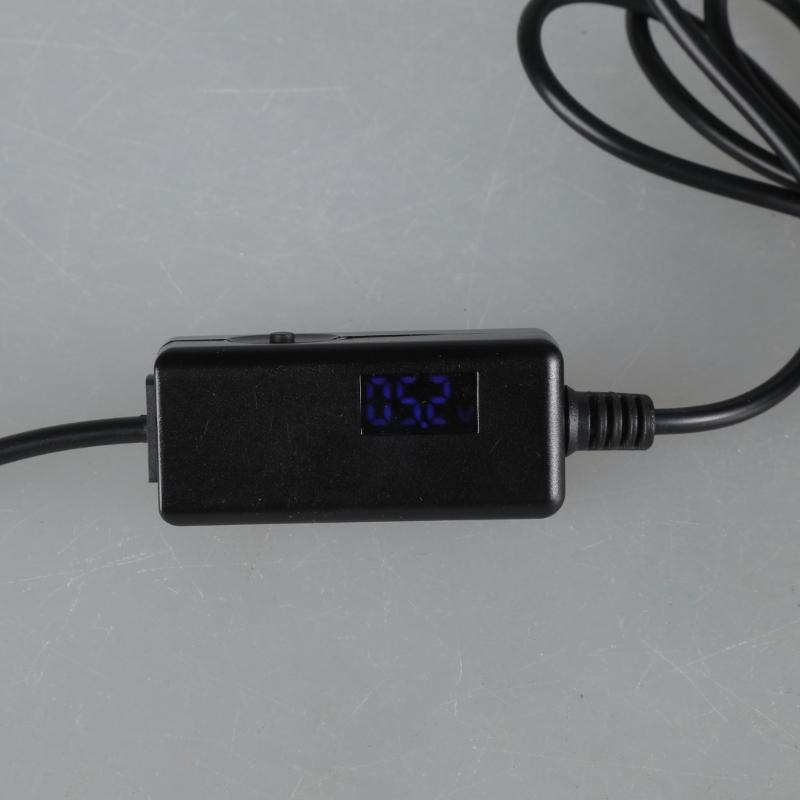 Type C To DC5521 Power Cable Wire Line Supports Adjustable Voltages 5V 9V 12V 15V 20V with PD Fast Charging Function