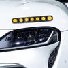 Reflective Car Stickers 2 Pieces Foldable Exterior Decals Warning Reflective Stickers For Car SUV Truck Motorcycle Front Rear